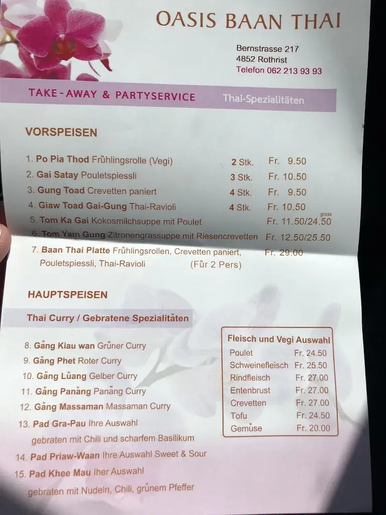 Restaurant Oasis BaanThai_Rothrist_menu_image_1