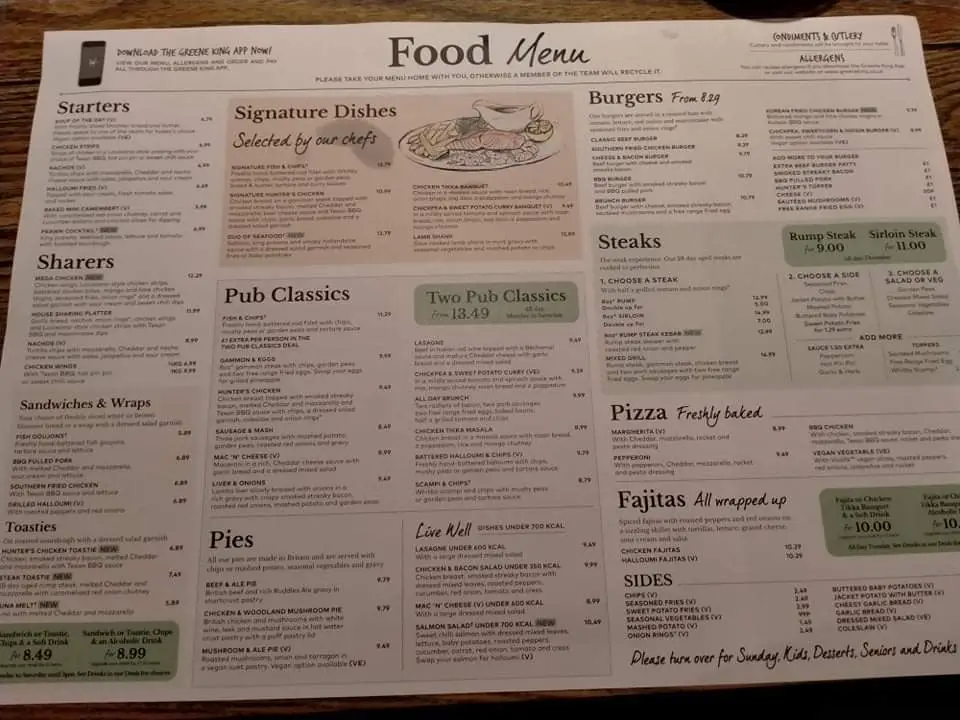 Menu_Rose Inn_Great Wakering_image_1