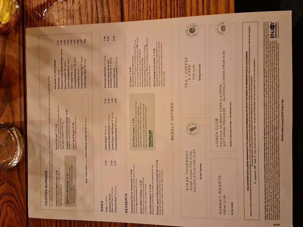 Menu_Rose Inn_Great Wakering_image_3