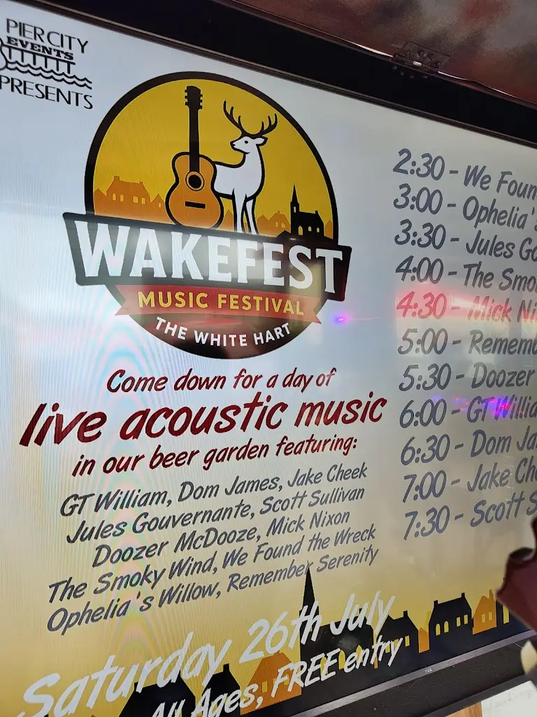 Menu_The White Hart_Great Wakering_imagen_1