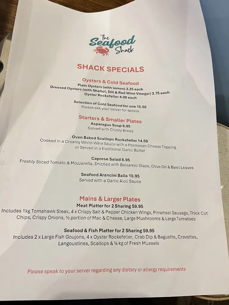 Menu_The Seafood Shack_Great Wakering_image_2