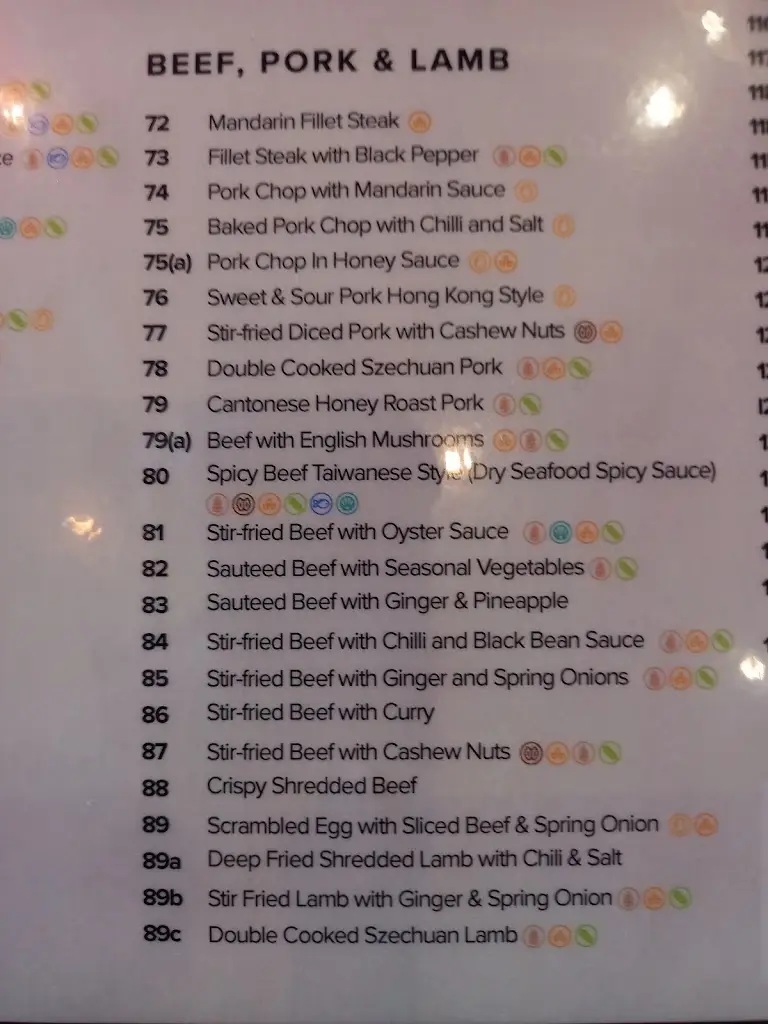 Menu_The Gold Coast Restaurant_Great Wakering_immagine_3