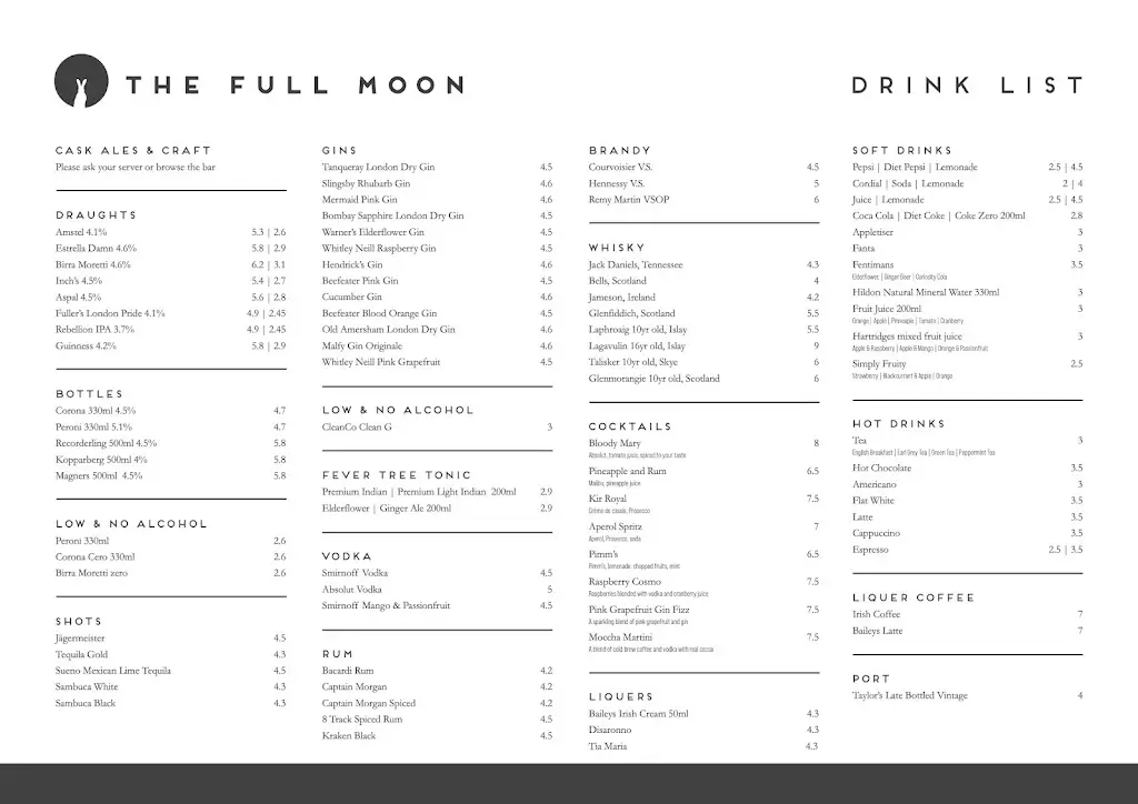 Menu_The Full Moon_Great Missenden_image_3