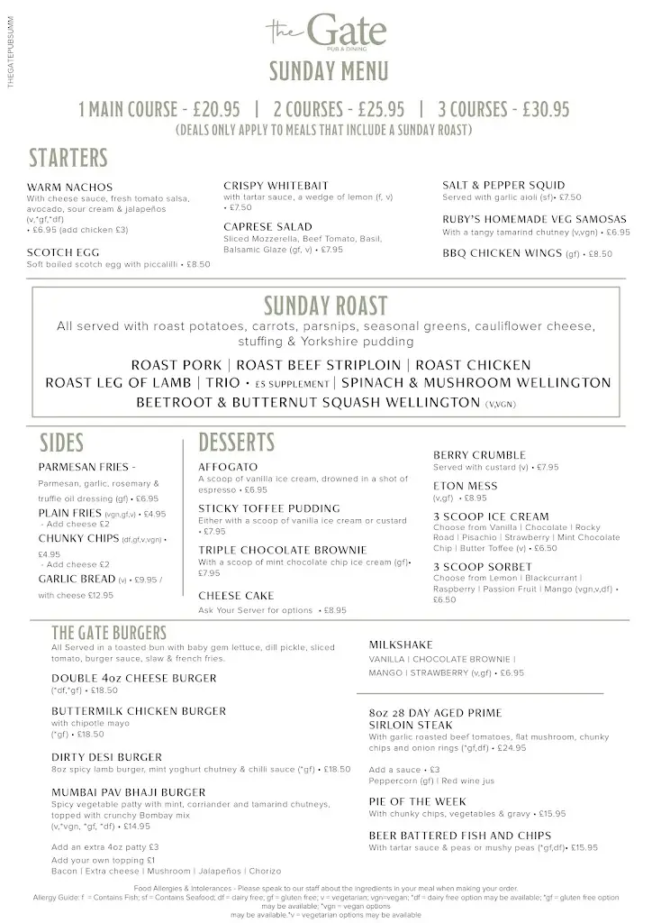 Menu_The Gate Pub_Great Missenden_image_2