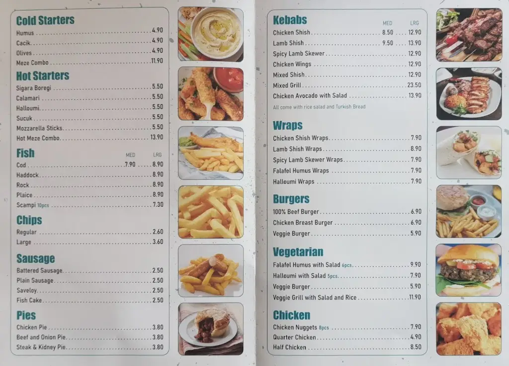 Menu_Great Missenden Fish Bar and Mangal_Great Missenden_image_1