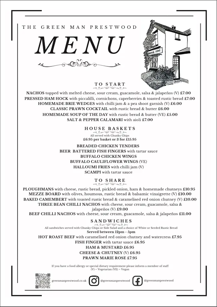 Menu_The Green Man Prestwood_Great Missenden_image_3