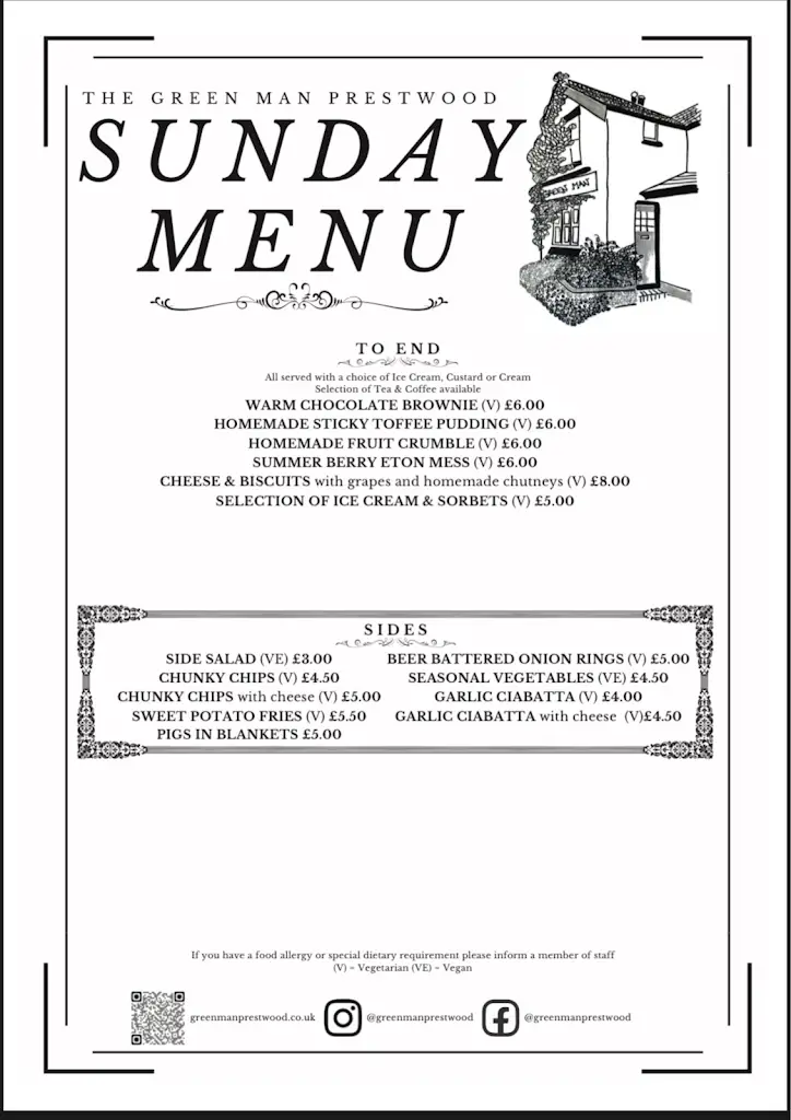 Menu_The Green Man Prestwood_Great Missenden_image_4