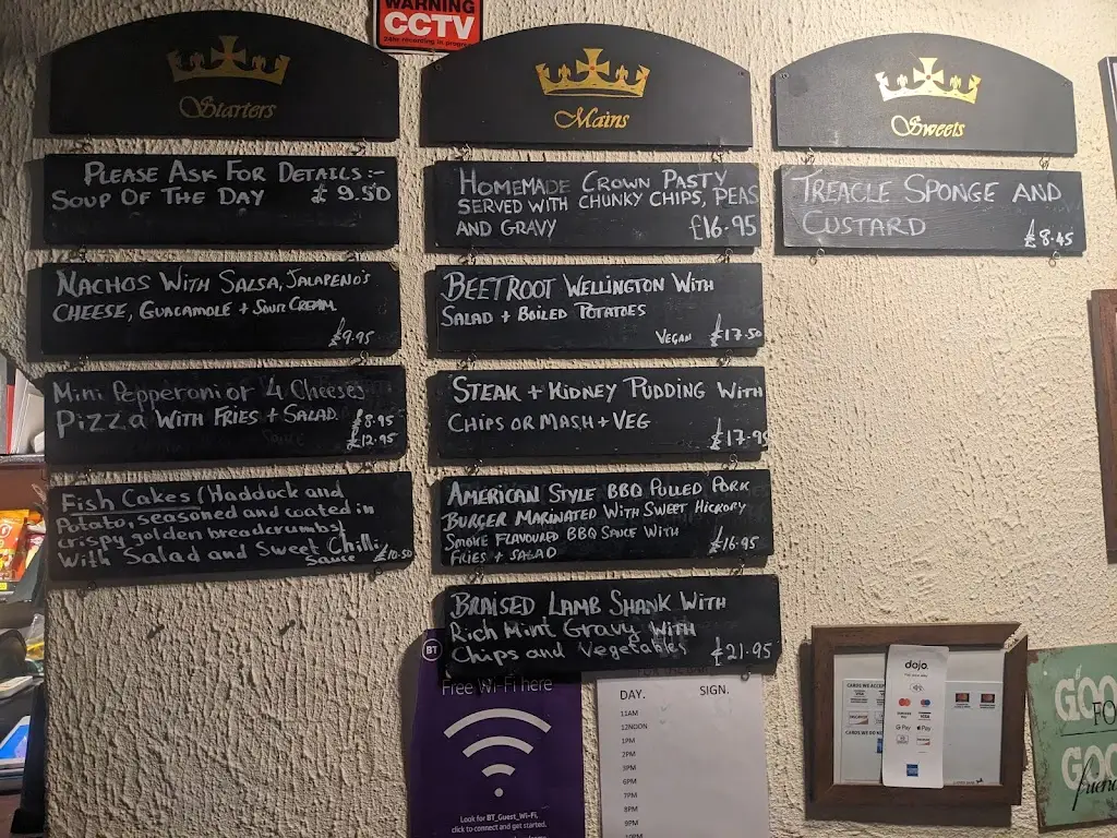 Menu_The Crown Inn_Groombridge_image_3