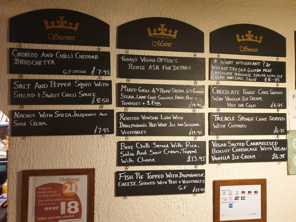 Menu_The Crown Inn_Groombridge_image_4