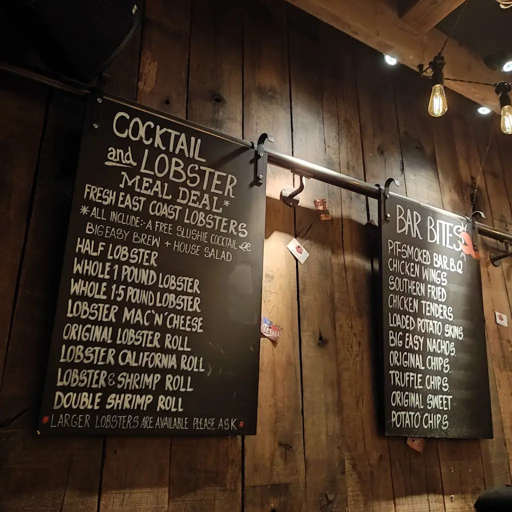 Menu_Big Easy Bar.B.Q & Crabshack - Bluewater_Greenhithe_image_1