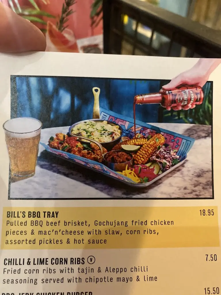 Menu_Bill's Bluewater Restaurant_Greenhithe_image_2