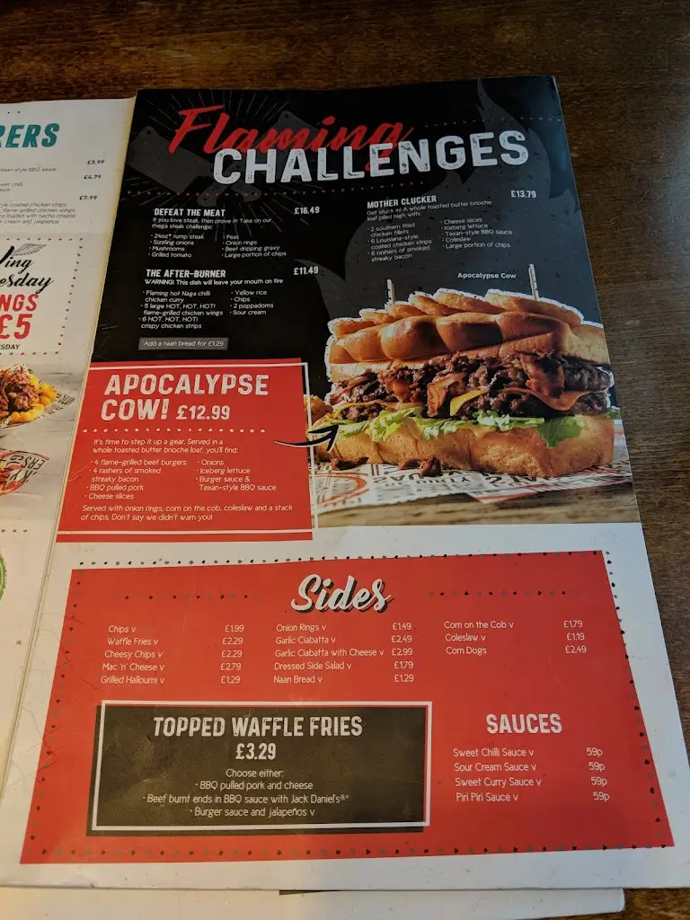 Menu_The Bull_Greenhithe_image_3