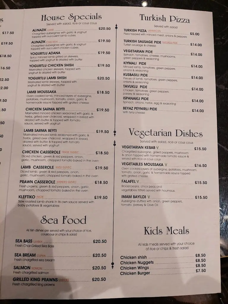 Menu_Koz Ocakbasi Restaurant_Greenford_image_1