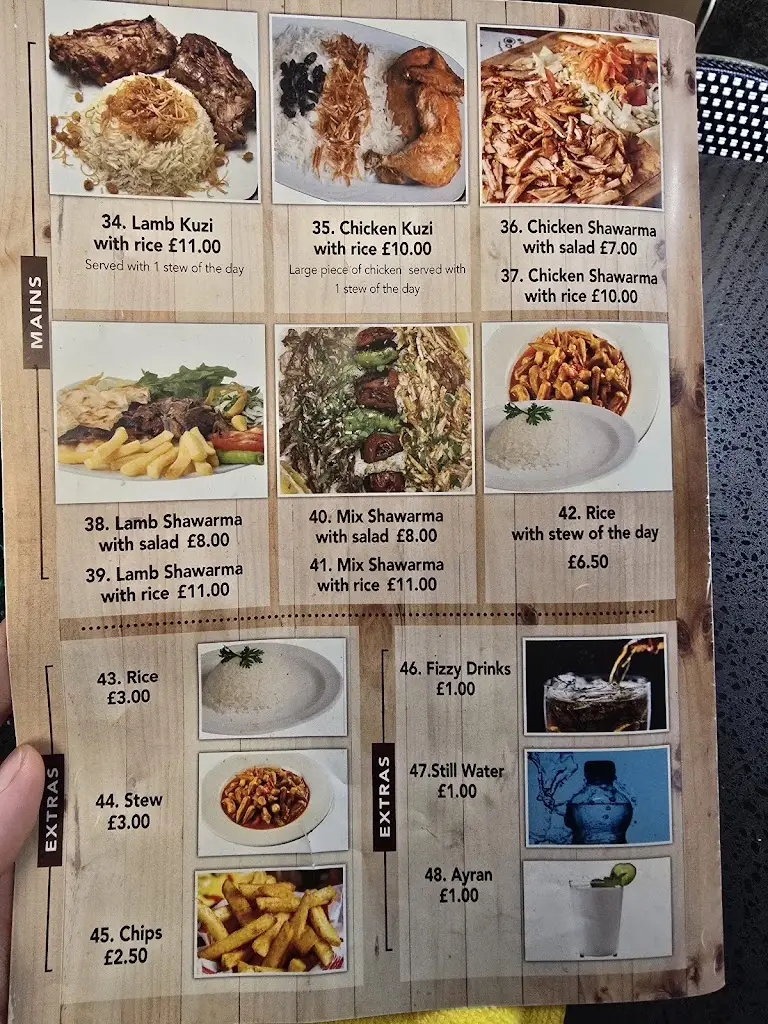 Menu_Ishtar grill_Greenford_image_1