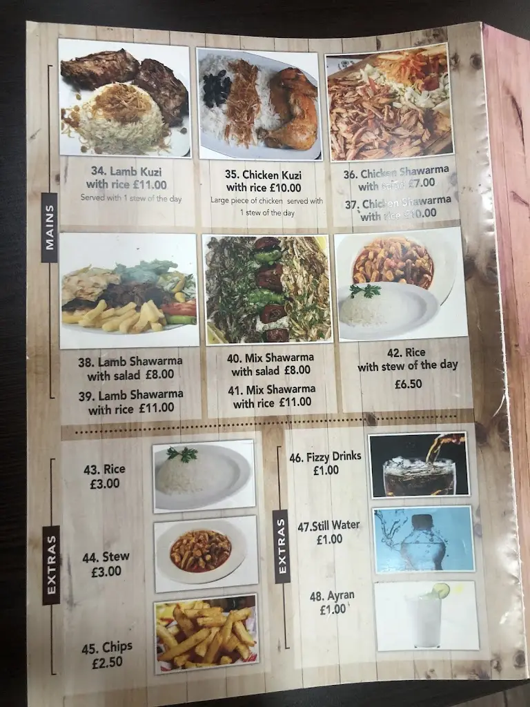 Menu_Ishtar grill_Greenford_image_4