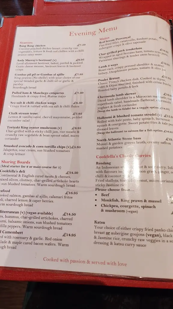 Menu_Cookfella's Bar & Eatery_Guisborough_image_1