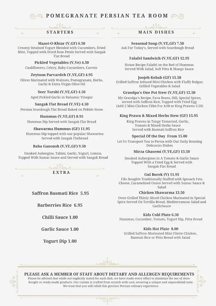 Menu_Pomegranate Persian Tea Room_Great Ayton_image_2