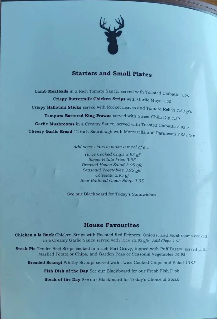 Menu_The Buck_Great Ayton_image_4