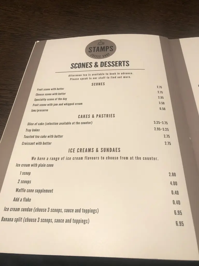 Menu_Stamps Coffee Shop_Great Ayton_image_1