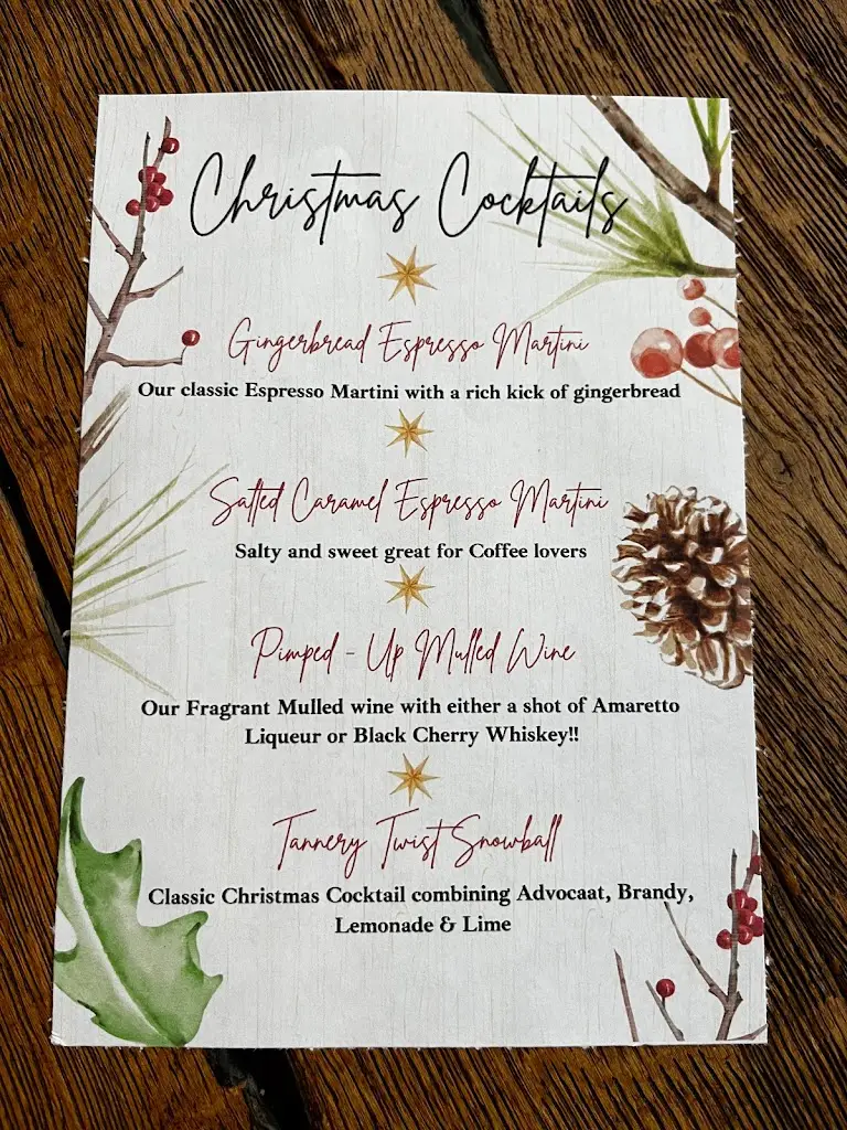 Menu_The Tannery_Great Ayton_image_1