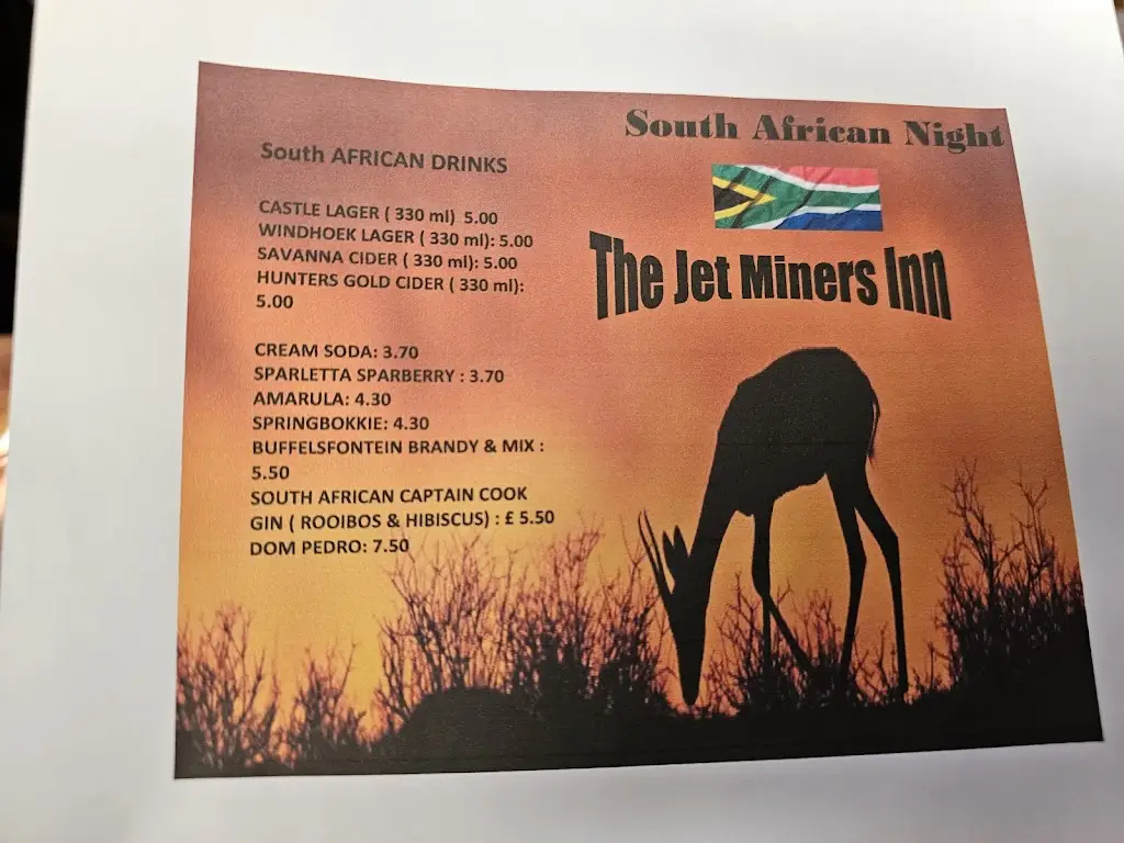 Menu_Jet Miners_Great Ayton_image_2