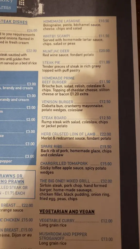 Menu_The Dudley Arms_Great Ayton_image_2