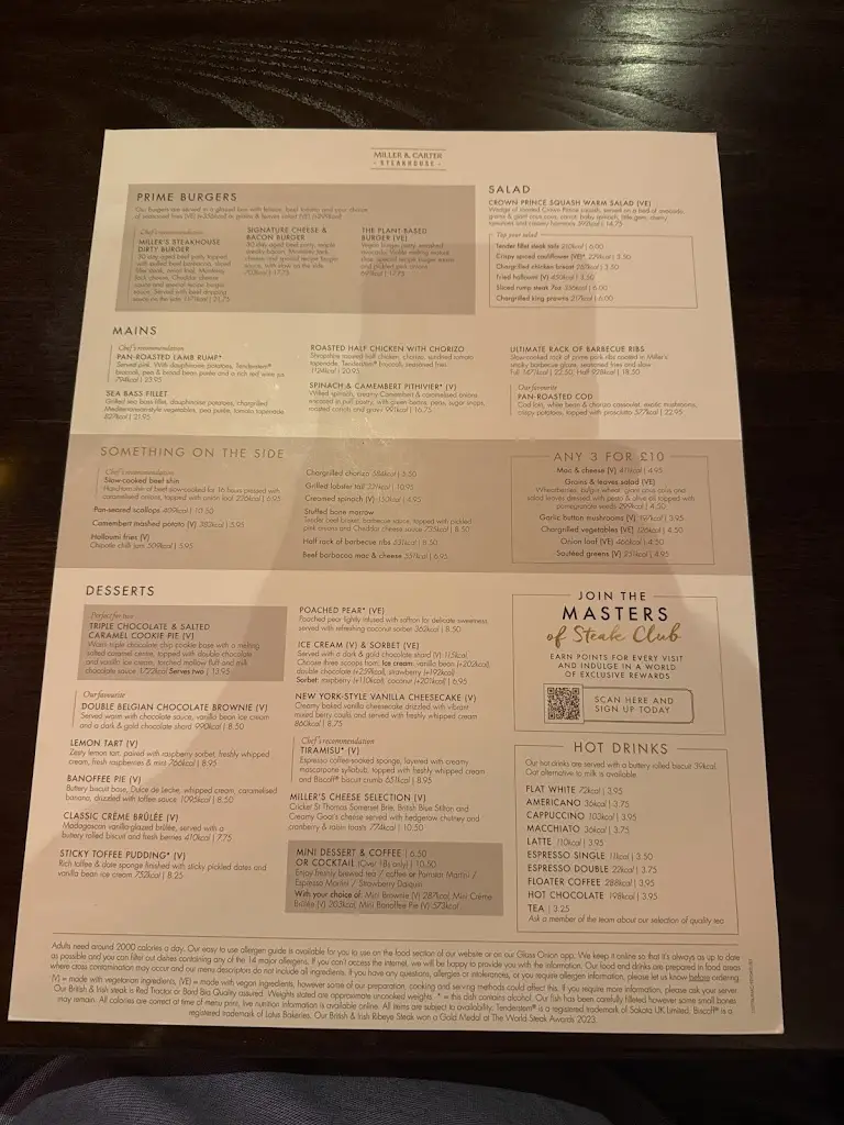 Menu_Miller & Carter Nunthorpe_Great Ayton_immagine_1