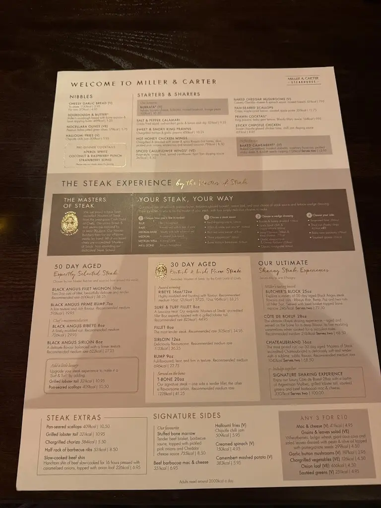 Menu_Miller & Carter Nunthorpe_Great Ayton_immagine_4