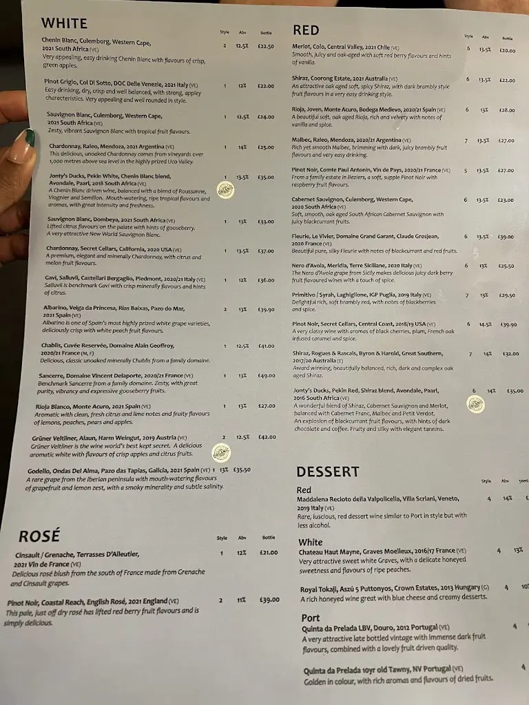 Menu_Turks Head - Hasketon_Grundisburgh_image_2