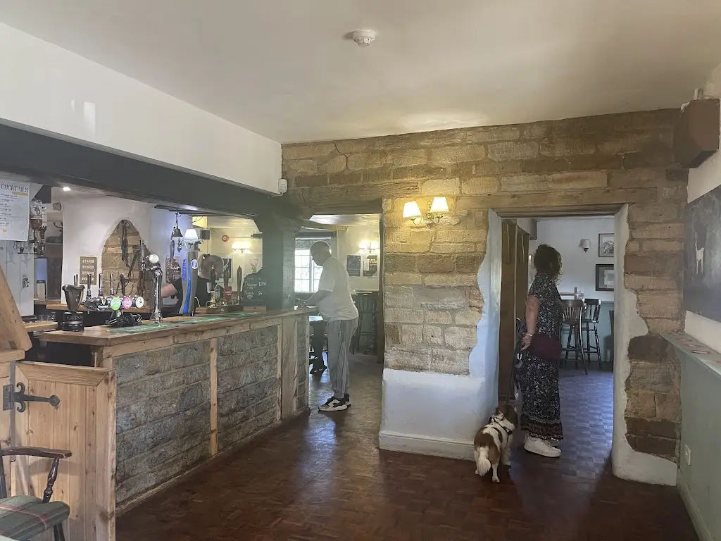 The White Hart restaurant in Hackleton