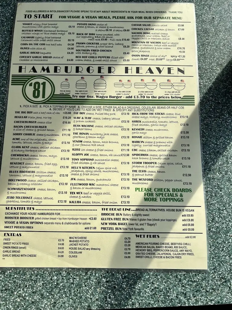 Menu_81 Hamburger Heaven_Hackleton_image_1