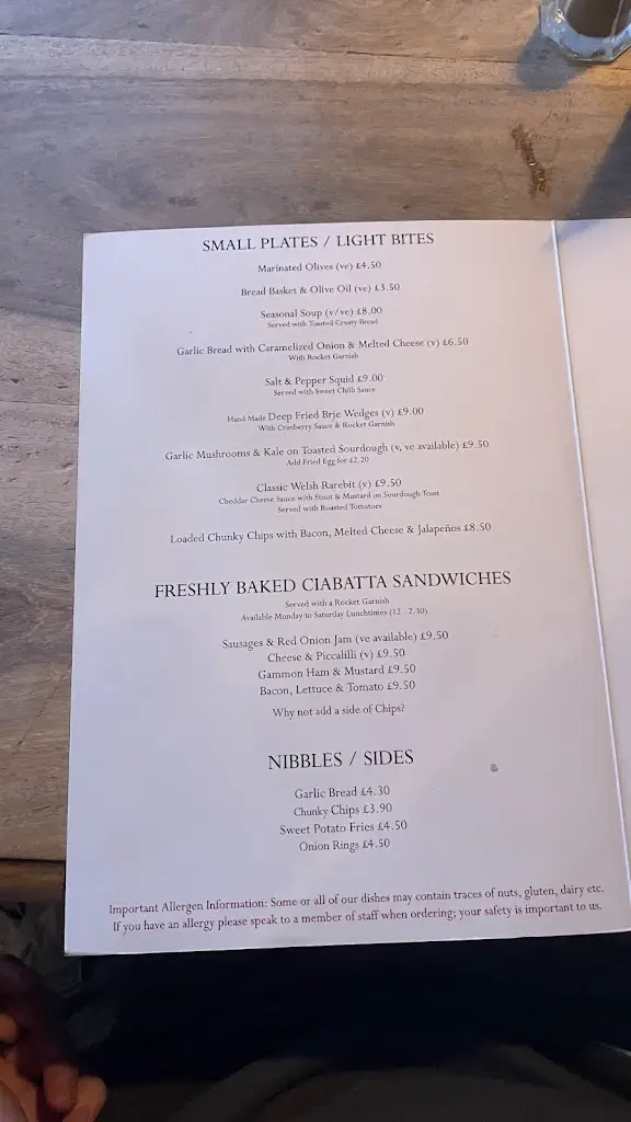 Menu_The Rose Revived_Hadlow_immagine_3