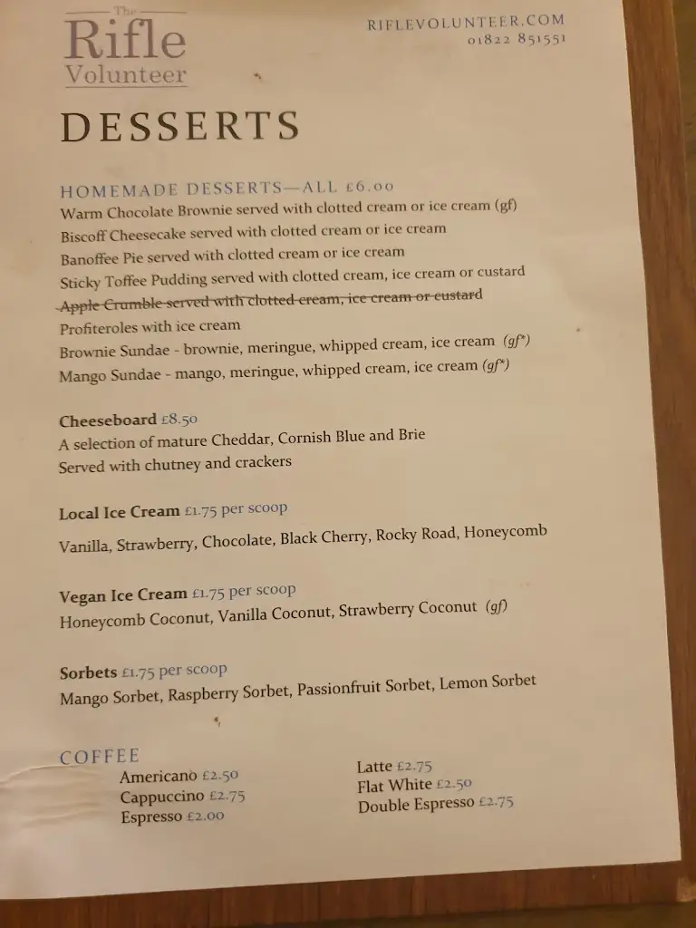 Menu_Rifle Volunteer_Gunnislake_image_3