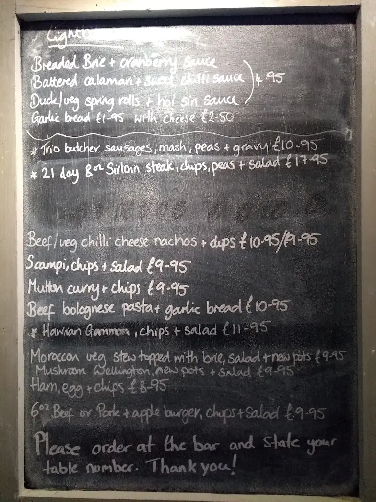 Menu_The White Hart Inn_Gunnislake_immagine_3
