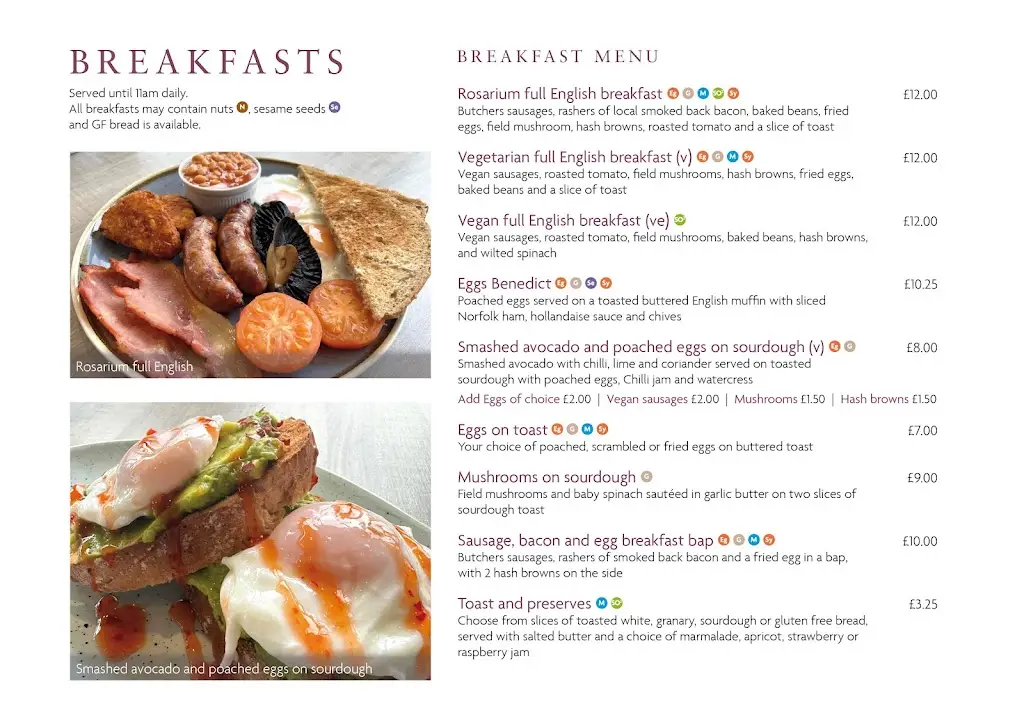 Menu_Rosarium Restaurant_Attleborough_image_1