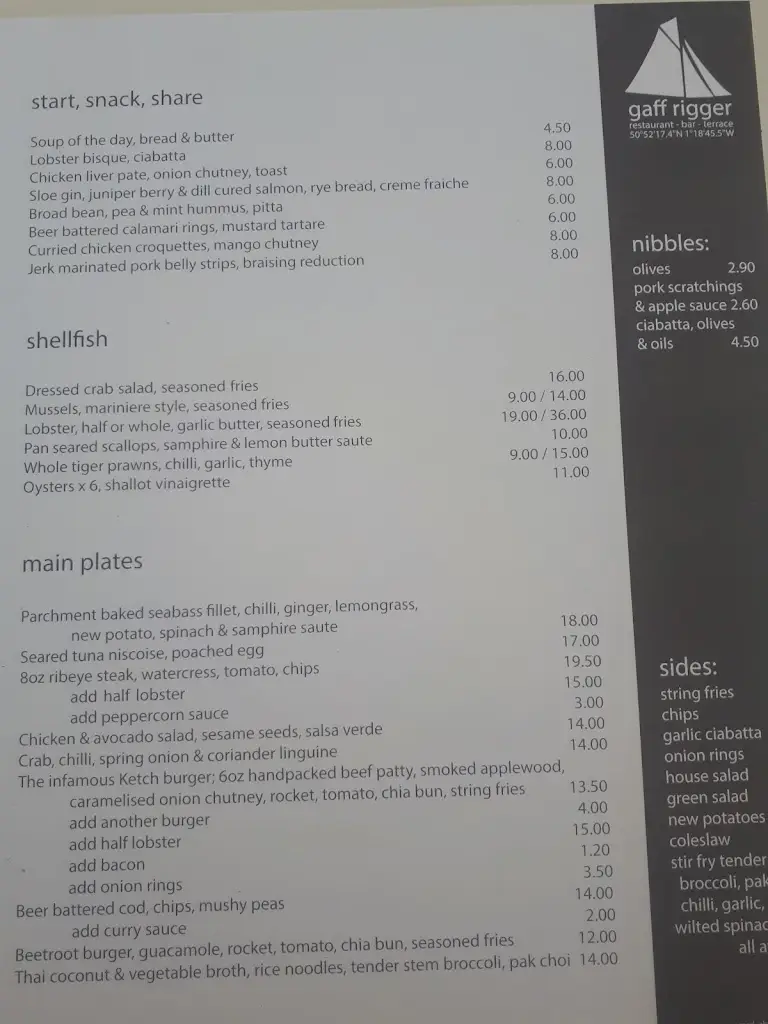 Menu_Gaff Rigger_Hamble-le-Rice_image_2