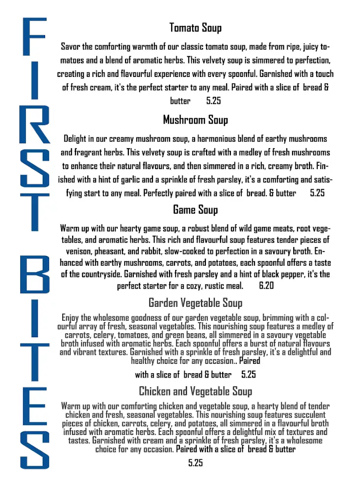 Menu_The Locomotive Pub & Restaurant_Halstead_immagine_2