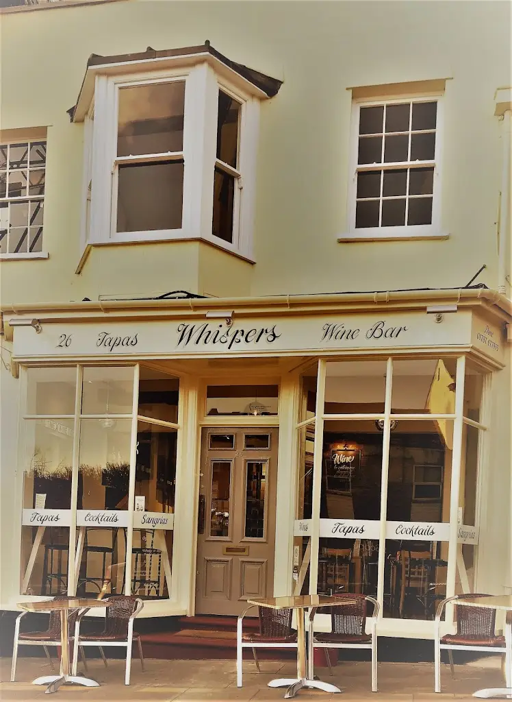 Whispers Wine Bar restaurant in Halstead
