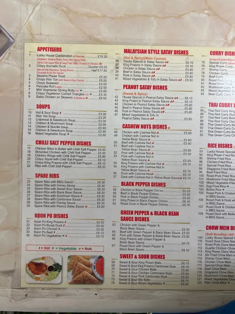 Menu_The Lucky House_Attleborough_image_3