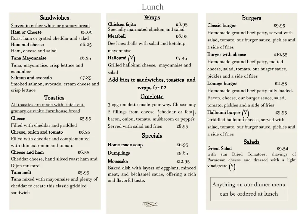 Menu_Guiseley Lounge_Guiseley_image_1