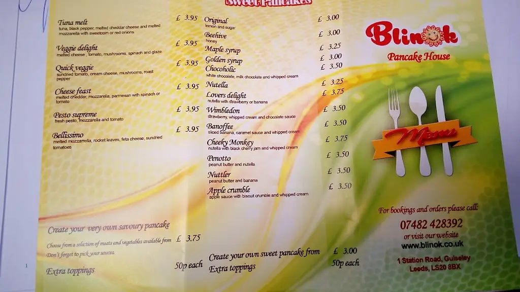 Menu_Blinok Pancake House_Guiseley_image_1