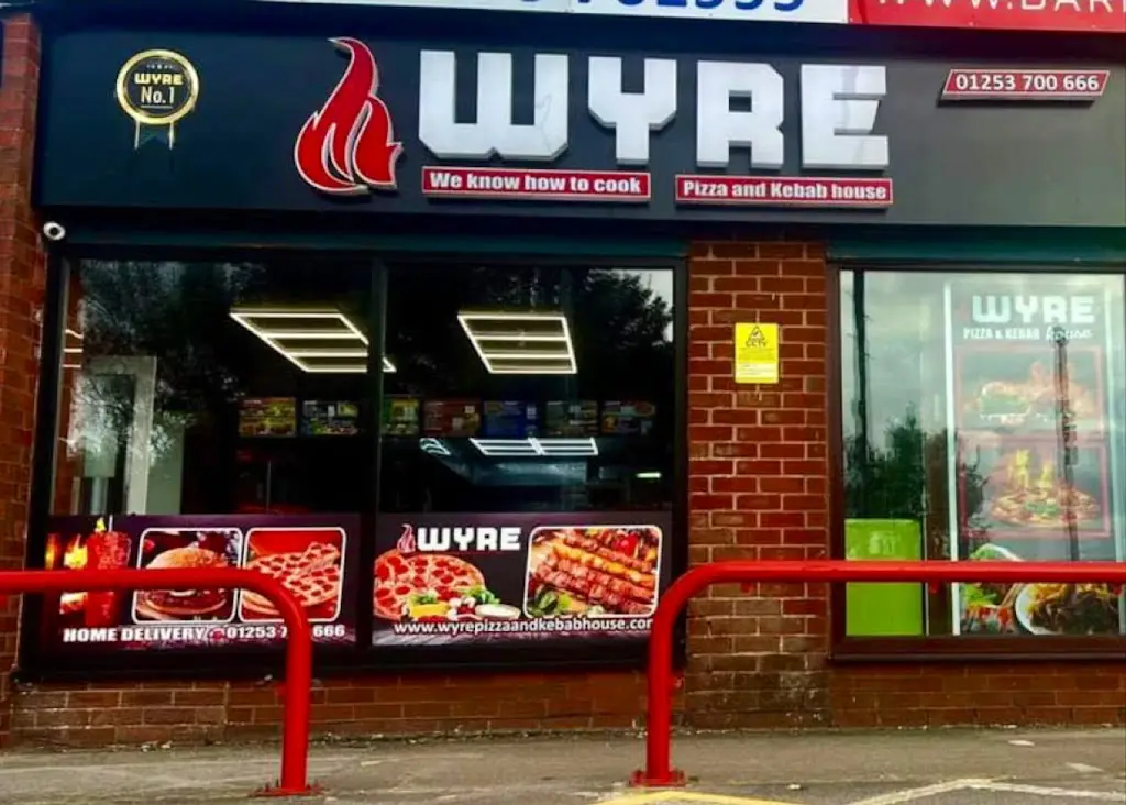 Wyre Pizza & Kebab House restaurant in Hambleton
