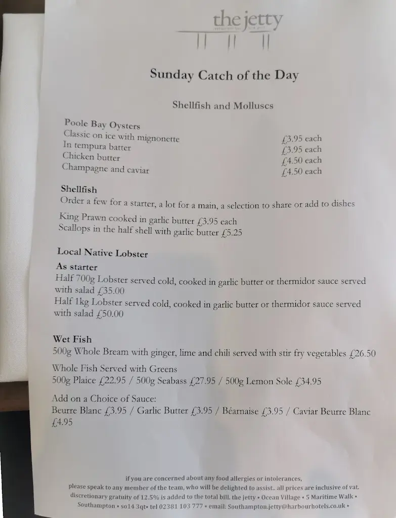 Menu_The Jetty_Hampshire_image_3