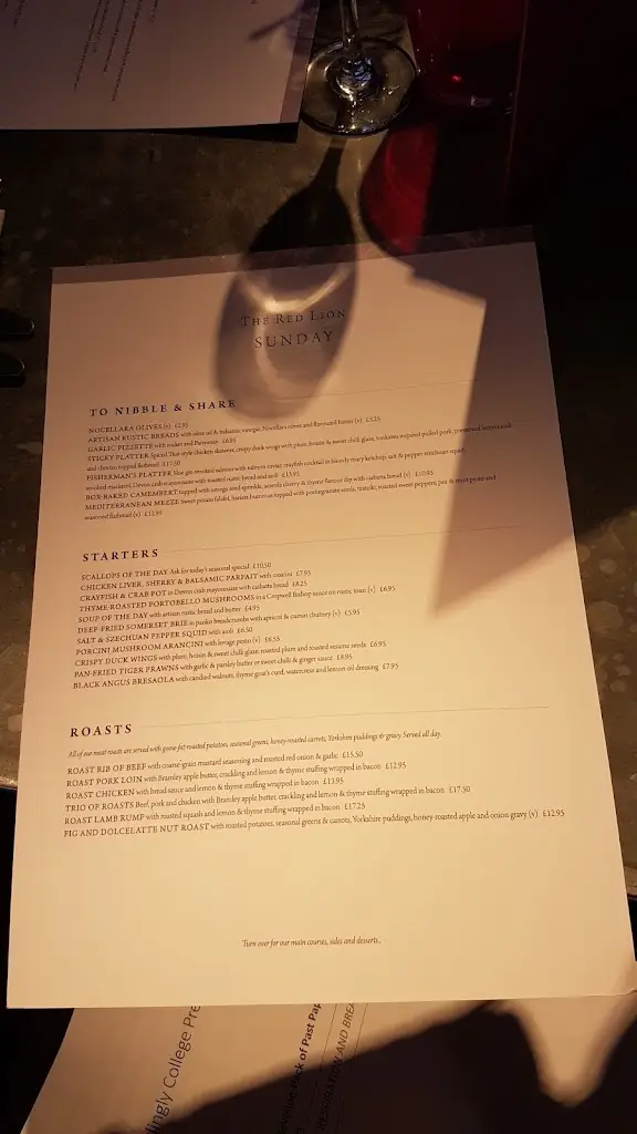 Menu_Red Lion Handcross_Handcross_image_2