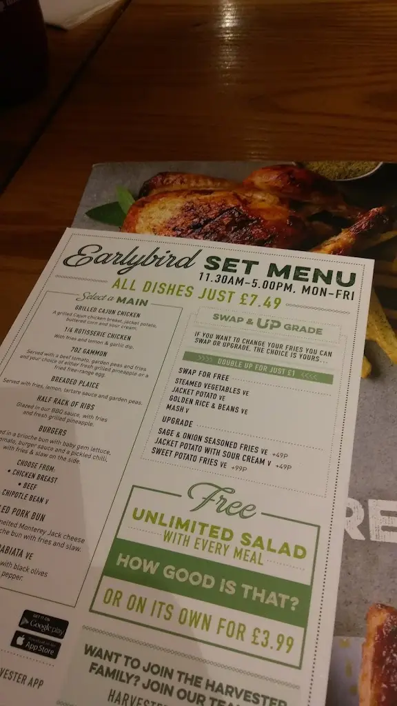 Menu_Harvester Foxhunt Halesowen_Halesowen_image_2