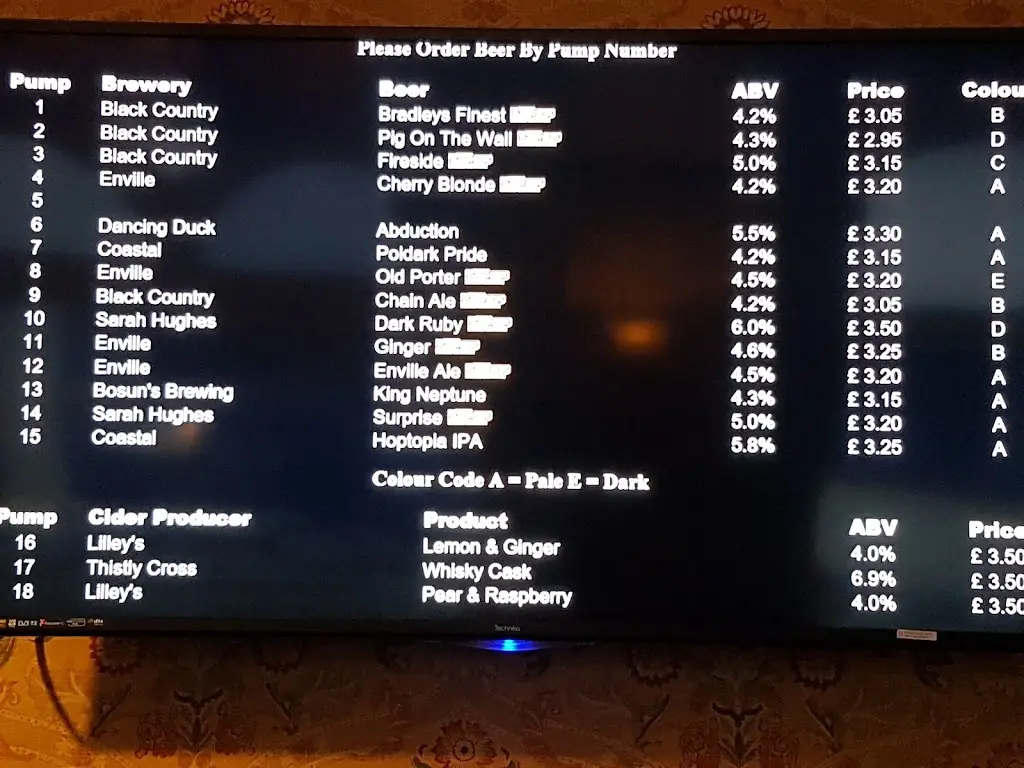 Menu_Waggon & Horses_Halesowen_image_3