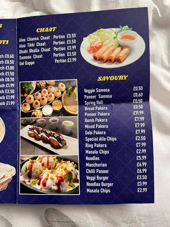 Menu_Rekhi Sweet Center and Restaurant_Halesowen_image_2