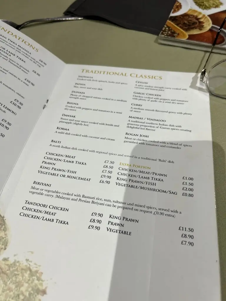 Menu_The Ameena Restaurant_Halesowen_image_4