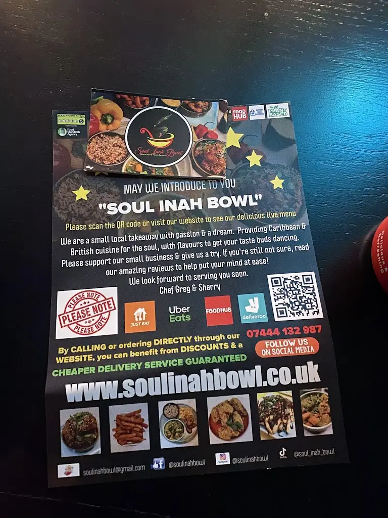 Menu_Soul Inah Bowl_Halesowen_image_3