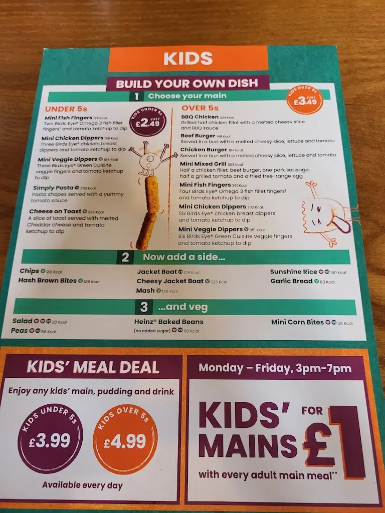 Menu_The Stag And Three Horseshoes_Halesowen_image_1